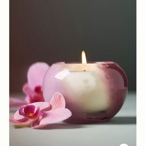 Anthropologie The Loved Salted Moss And Lavender Mindful Scented Candle New